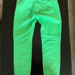 GAP Bright Green Legging Jeans